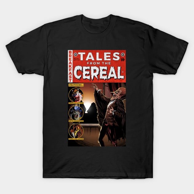 Count Chocula - Tales from the Cereal T-Shirt by thecalgee